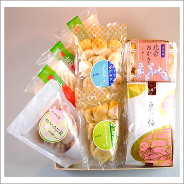 春の選べるアソートボックス８袋入詰合せ例